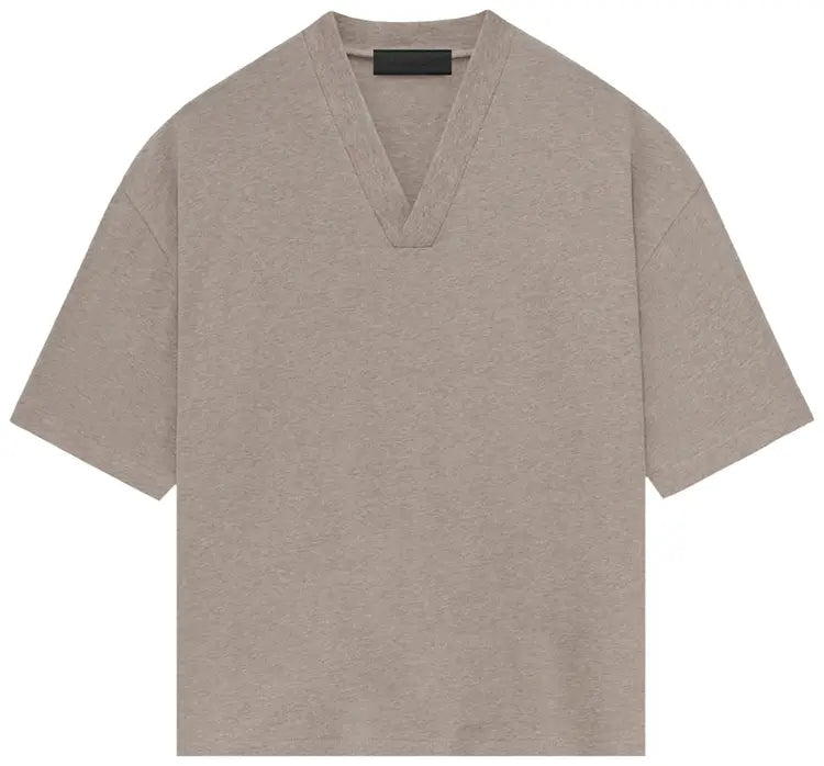 FEAR OF GOD FOG ESSENTIALS V-Neck - Core Heather (FW23)