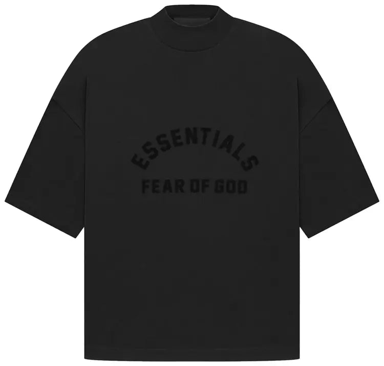 FEAR OF GOD FOG ESSENTIALS T-Shirt - Jet Black (SS23)