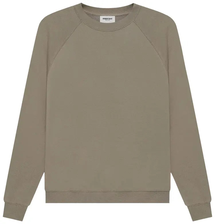 FEAR OF GOD FOG ESSENTIALS Pull Over Crewneck - Taupe (SS21)