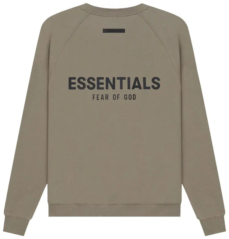 FEAR OF GOD FOG ESSENTIALS Pull Over Crewneck - Taupe (SS21)