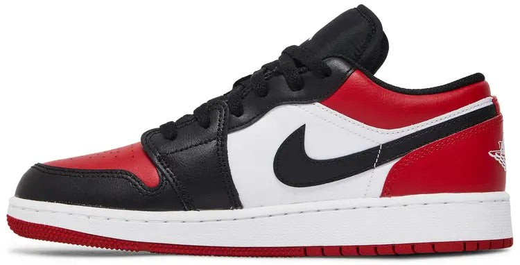 Nike Air Jordan 1 Low GS 'Bred Toe'