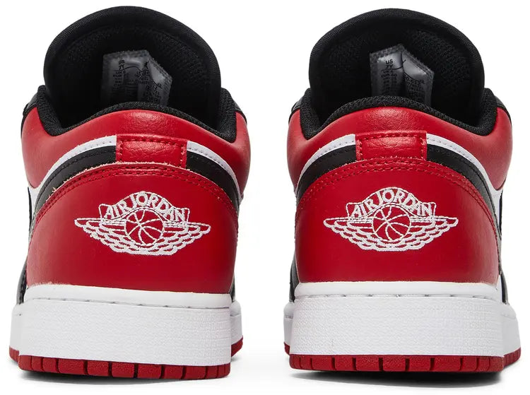 Nike Air Jordan 1 Low GS 'Bred Toe'