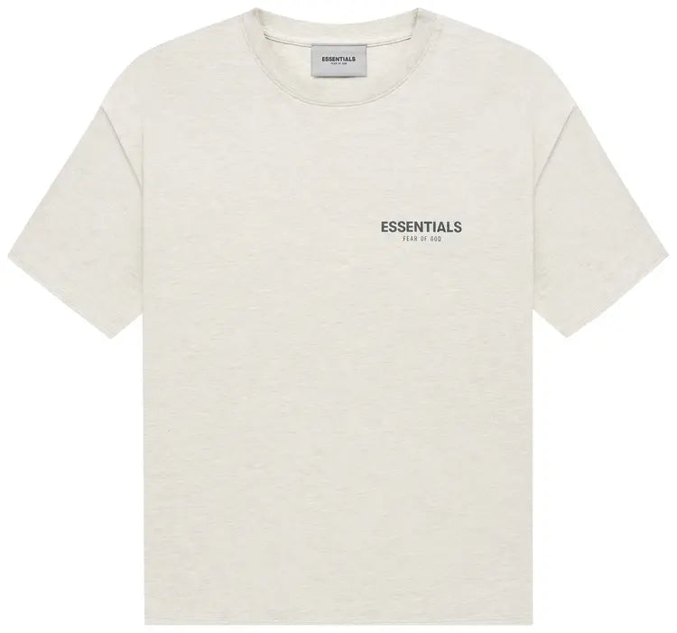 FEAR OF GOD FOG ESSENTIALS T-Shirt - Oatmeal (Core Collection / Core 1.0)