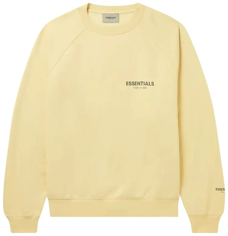 FEAR OF GOD FOG ESSENTIALS Pull Over Crewneck - Garden Glove