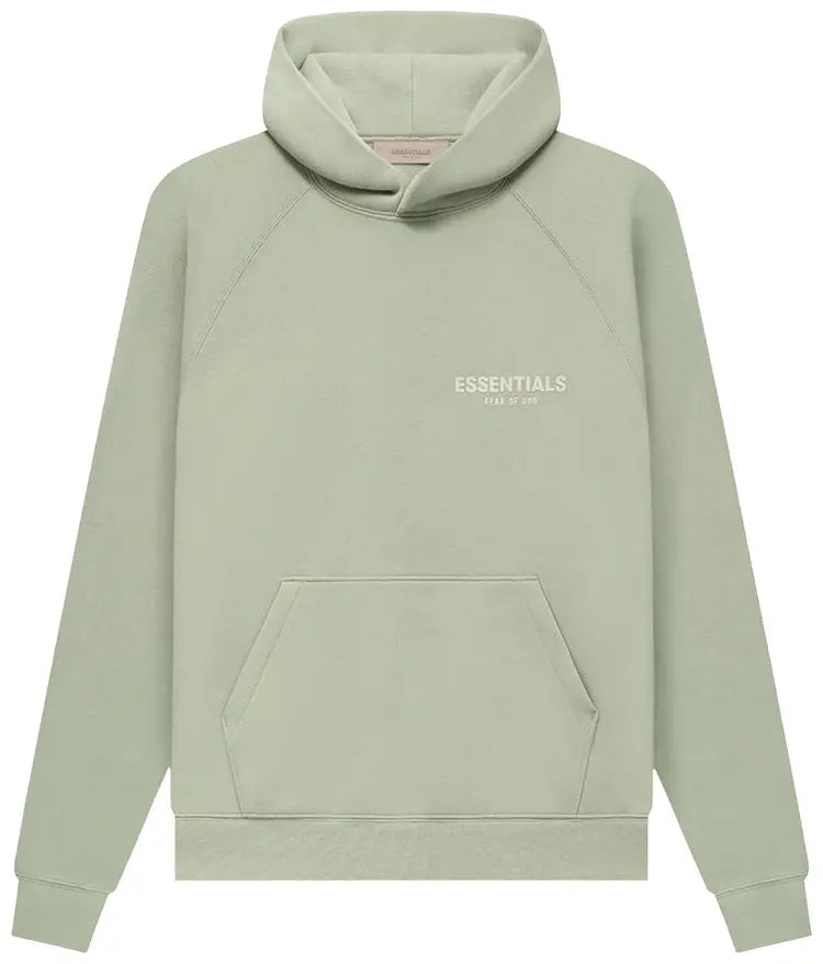 FEAR OF GOD FOG ESSENTIALS Pull Over Hoodie - Seafoam