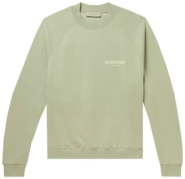 FEAR OF GOD FOG ESSENTIALS Pull-Over Crewneck - Seafoam