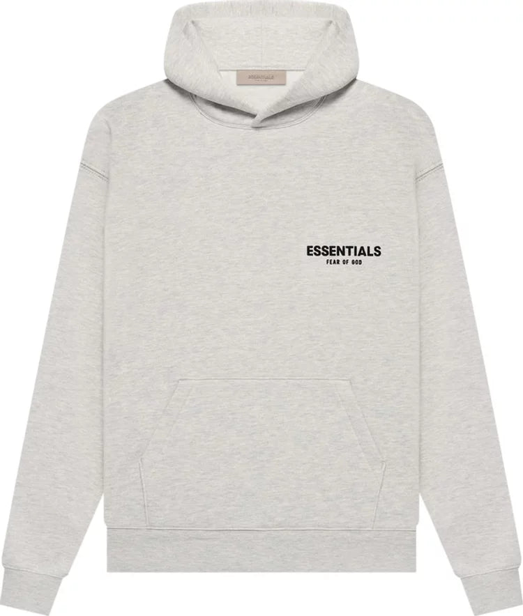 FEAR OF GOD FOG ESSENTIALS Pull Over Hoodie - Light Oatmeal (SS22 / Core 2.0)