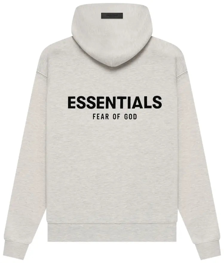 FEAR OF GOD FOG ESSENTIALS Pull Over Hoodie - Light Oatmeal (SS22 / Core 2.0)