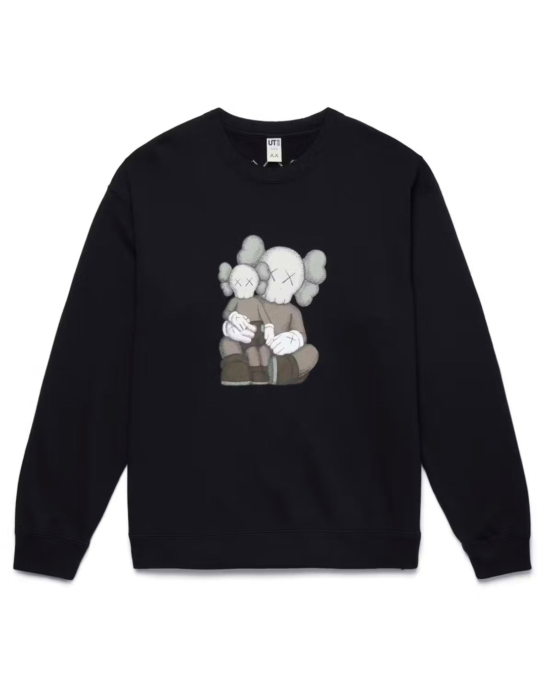 KAWS x Uniqlo L/S Sweatshirt - Black