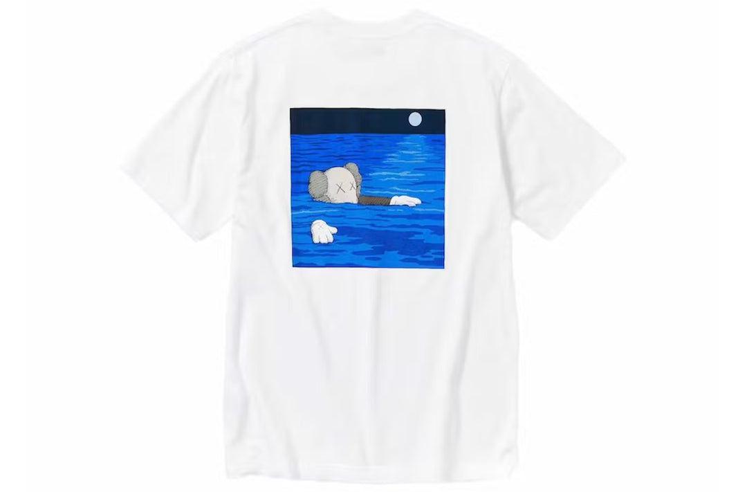 KAWS x Uniqlo UT Artbook Cover T-Shirt - White