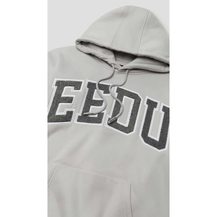 GEEDUP Team Logo Hoodie - Grey Monochrome