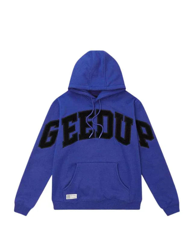 GEEDUP Team Logo Hoodie - Royal Blue/Black