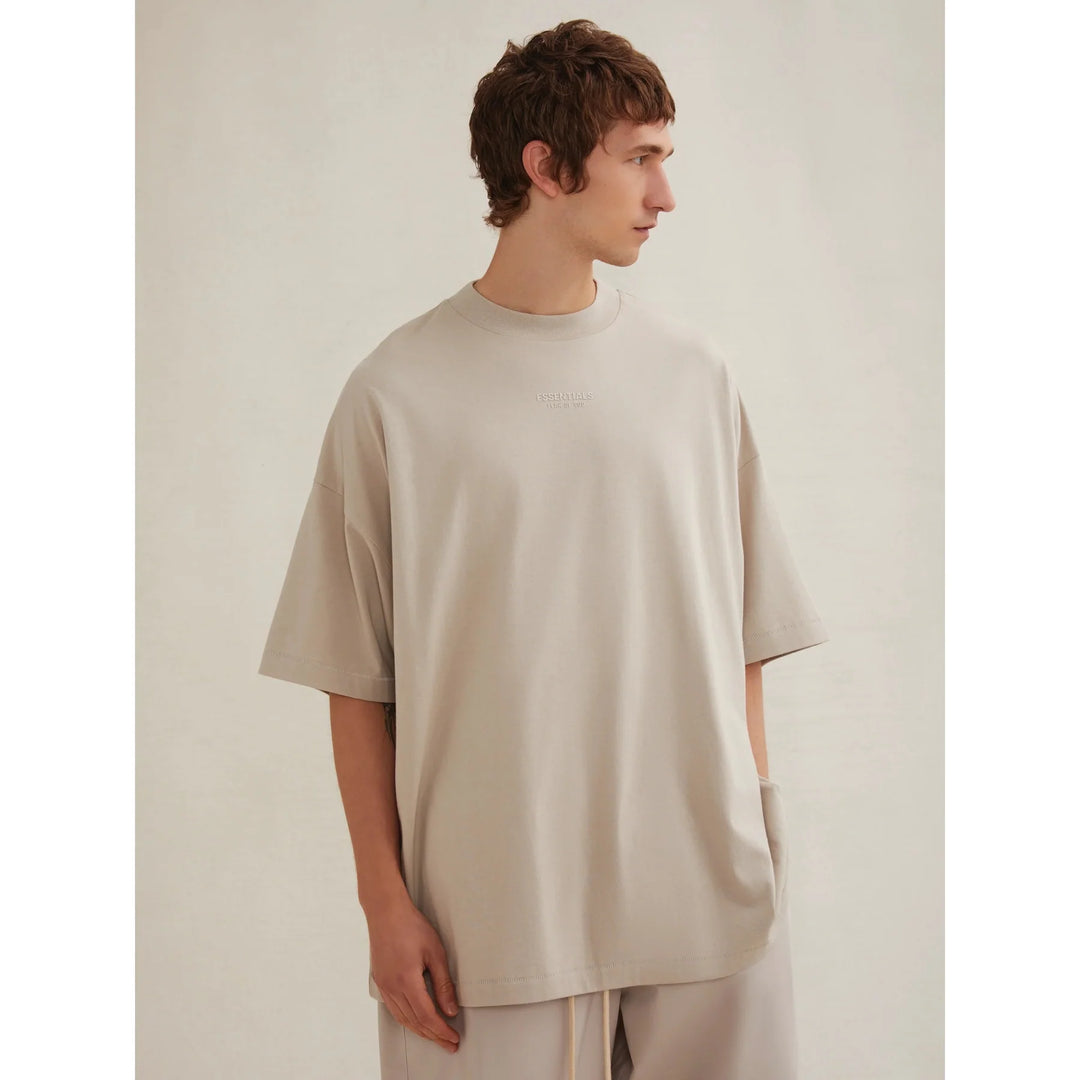 FEAR OF GOD FOG ESSENTIALS T-Shirt - Silver Cloud (FW23)