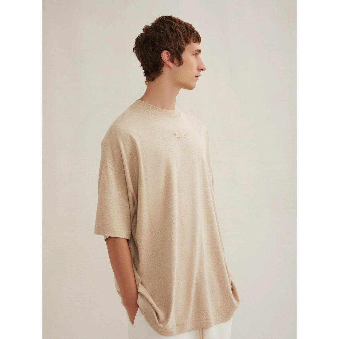 FEAR OF GOD FOG ESSENTIALS T-Shirt - Gold Heather (FW23)