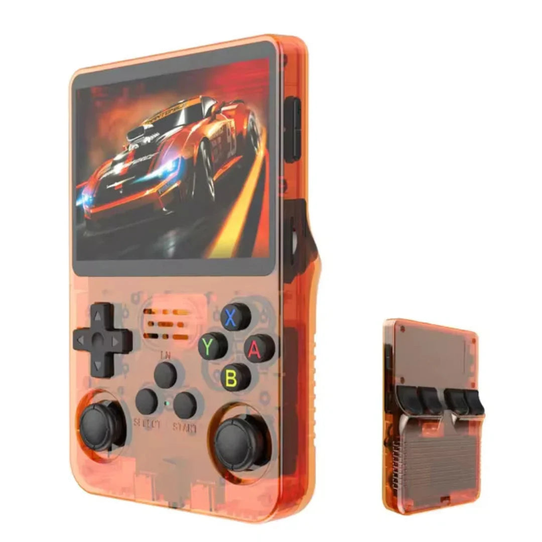 Retro Gameboy Handheld Gaming Console HD - Orange (15,000+ Preloaded Games)