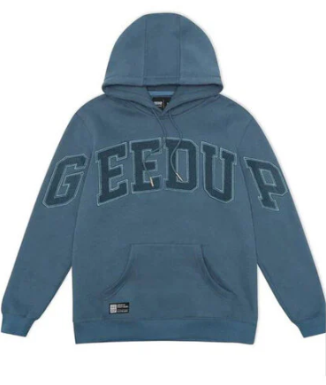 GEEDUP Team Logo Hoodie - Petrol Blue